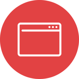 web application development icon