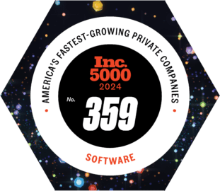 INC 5000 Rank 359th in Software