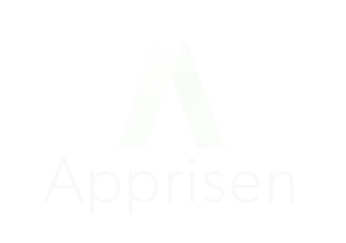 Apprisen logo on white background